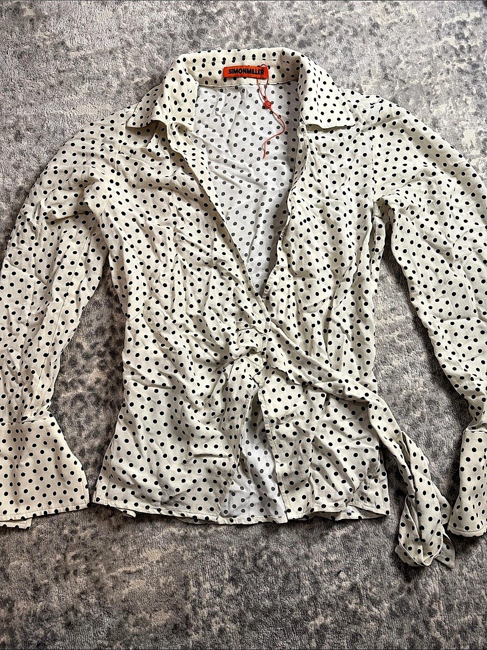 SimonMiller Anya Crepe Wrap Top